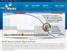 Tablet Screenshot of mypcworks.net